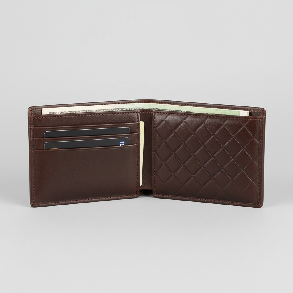 OPPS Remington Long Bifold Wallet - Open