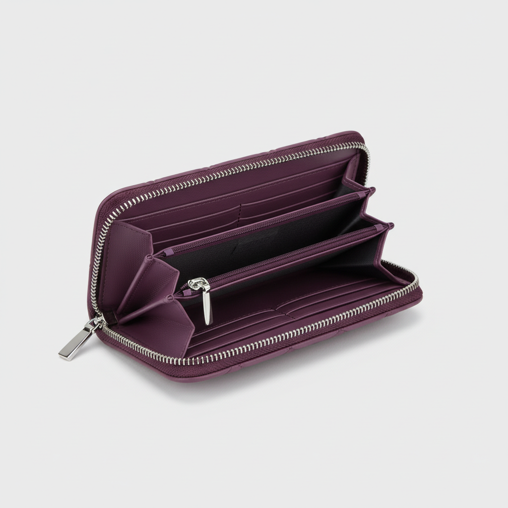 OPPS Vivette Zip Purse - Open