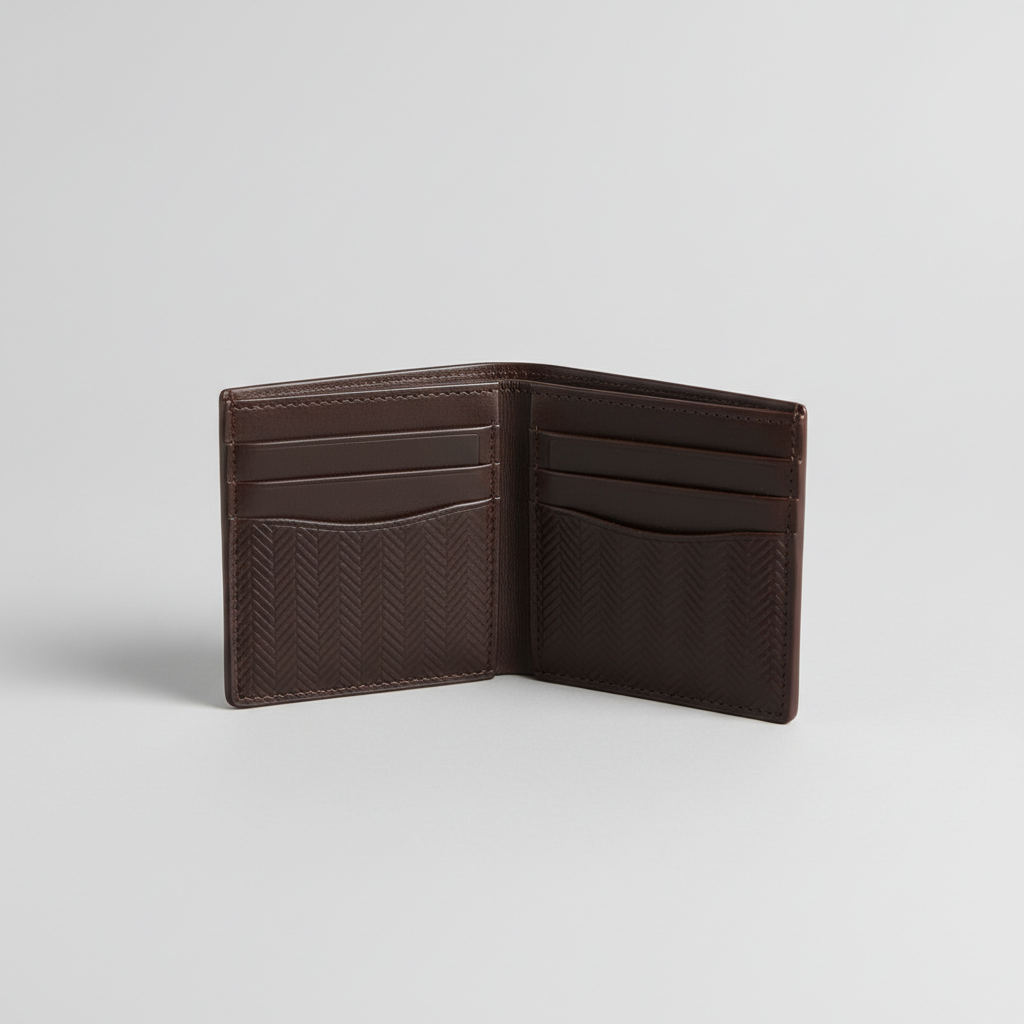 OPPS Donovan Slim Card Wallet - Open